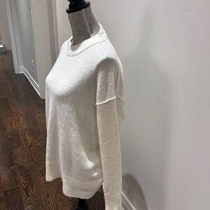 Aerie Cozy white oversized sweater
